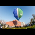 Balon na ogrzane powietrze z mobilnym Laboratorium Kontroli Atmosfery 